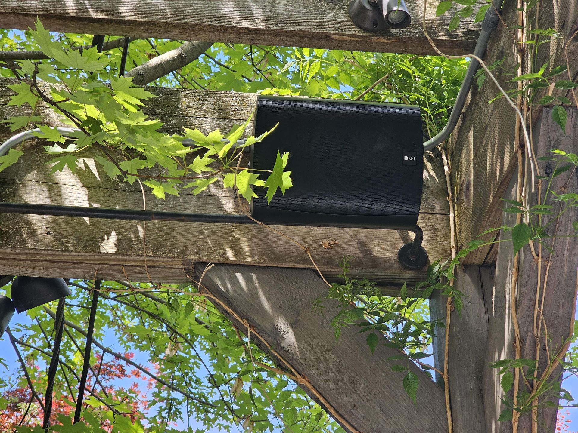 KEF Outdoor Speaker Installation